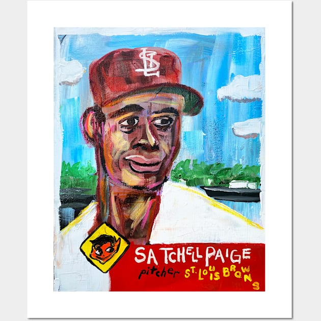 Satchel Paige Wall Art by ElSantosWorld